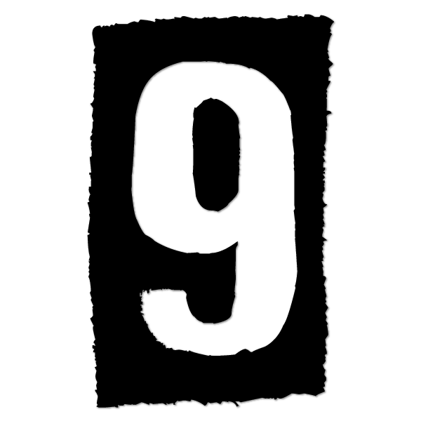 Naklejka z kategorii NUMERY